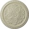 Ekena Millwork Emeryville Ceiling Medallion, Hand-Painted Clear Yellow, 16 7/8"OD x 5/8"P CM16ERCYF - alternate 1